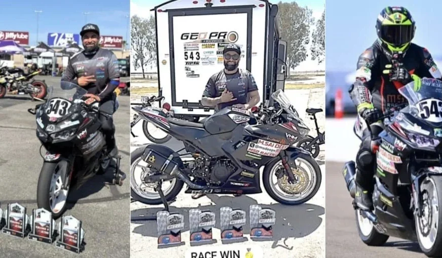 Indian Motorsport Ambassador M. Sai Deep Continues Global Impact with U.S. CRA Success and International Mentorship Roles