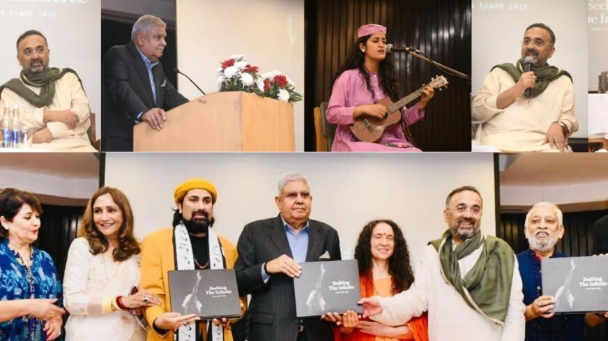 Global Luminaries and Spiritual Masters Gather in New Delhi for the Launch of “Seeking The Infinite”